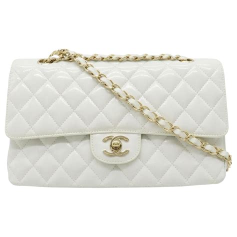 white pattened leather chanel purce|Chanel exotic leather.